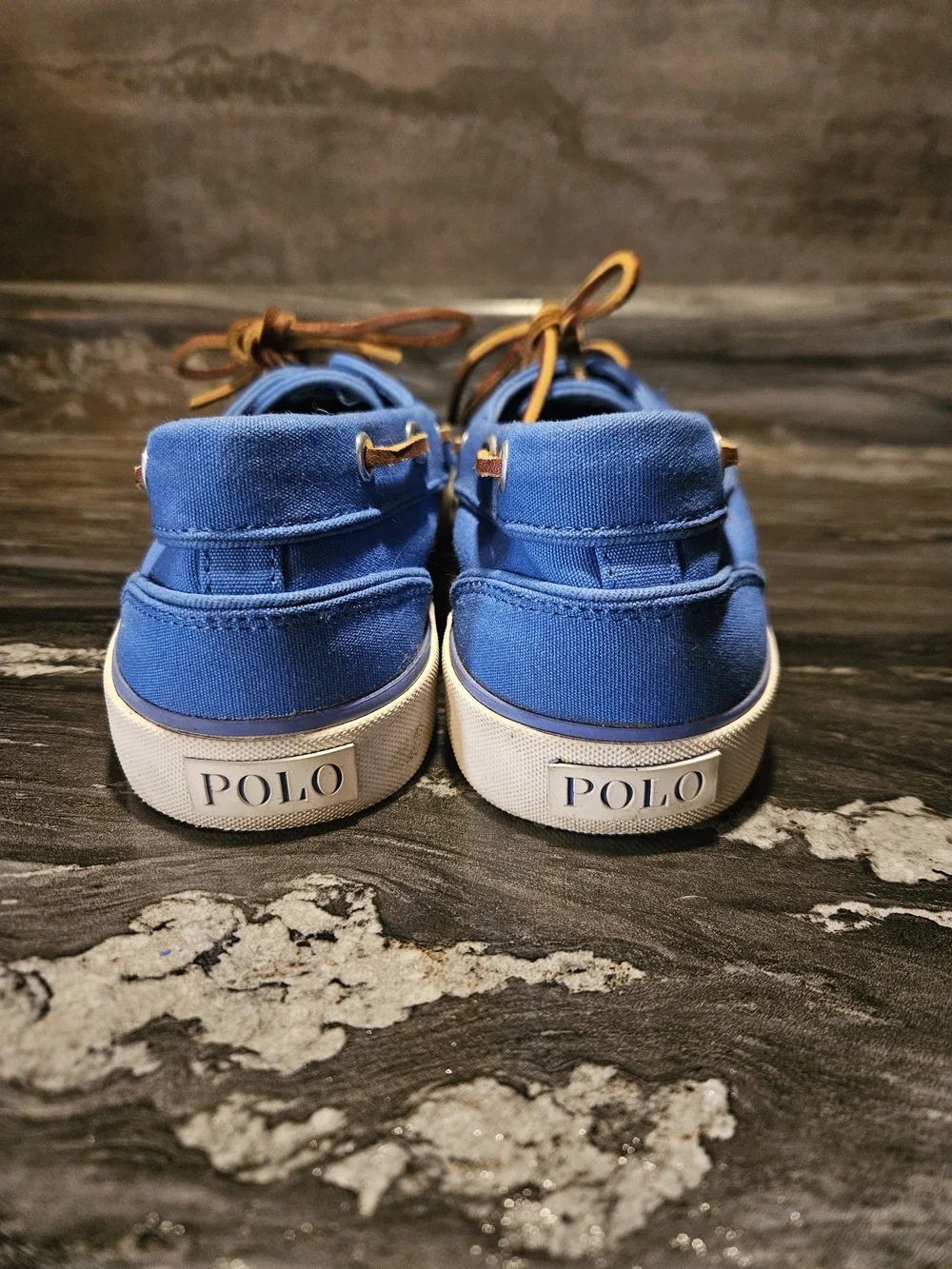 Polo Ralph Lauren Canvas Boat Shoes Deck Loafers